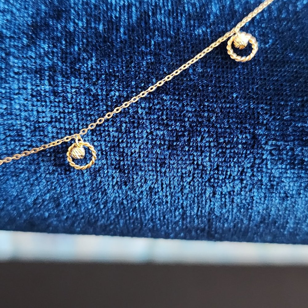 Gold anklet - Picture 6 of 12